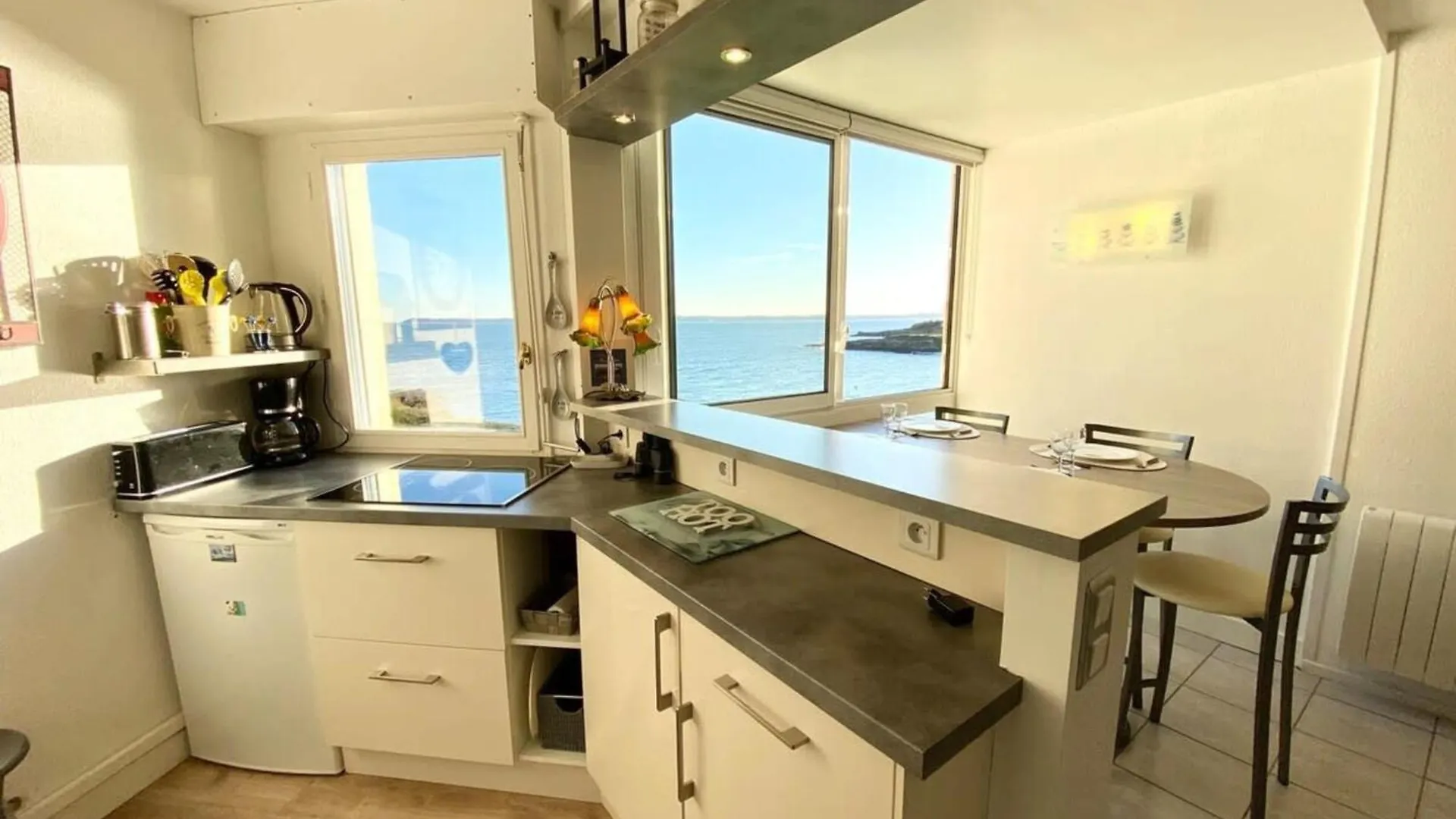 Superbe T3 Cosy Vue Mer 180 Ploemeur Διαμέρισμα