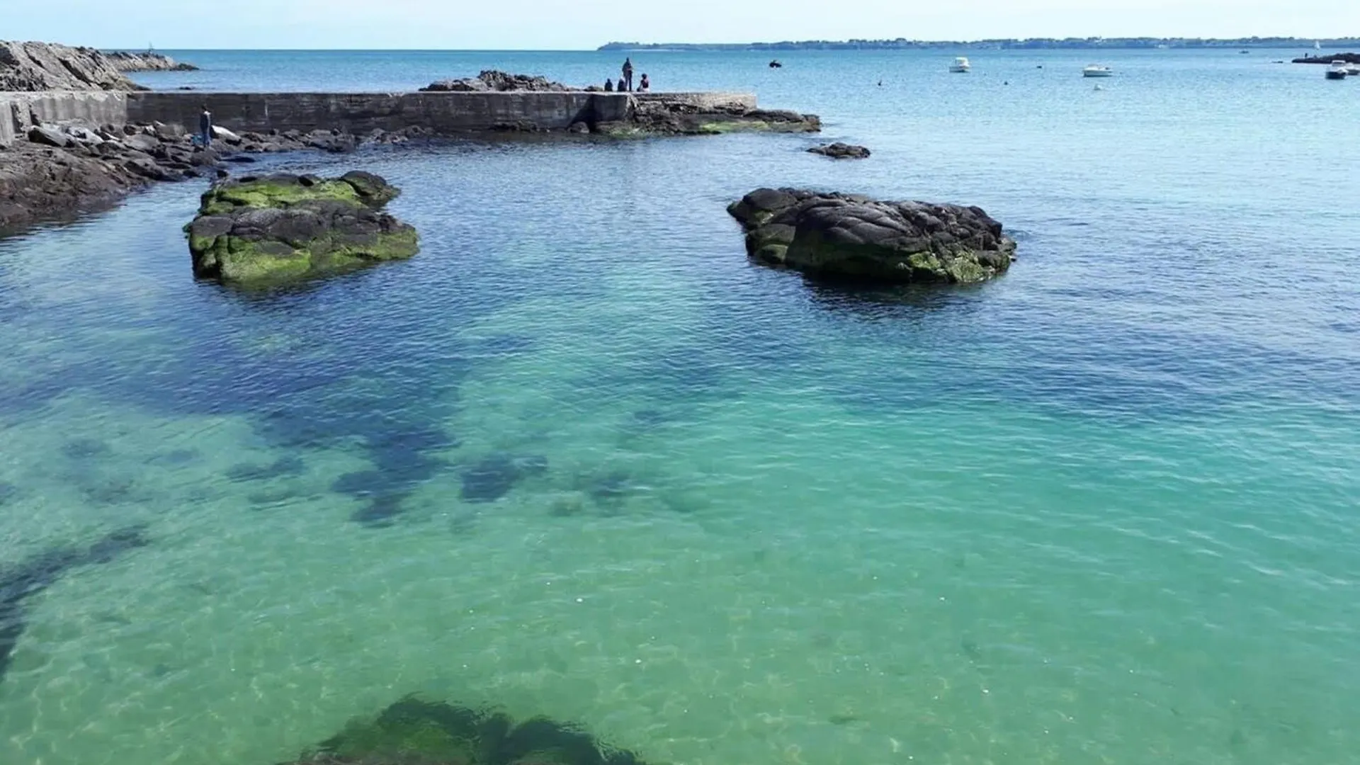 Superbe T3 Cosy Vue Mer 180 Ploemeur 0*,